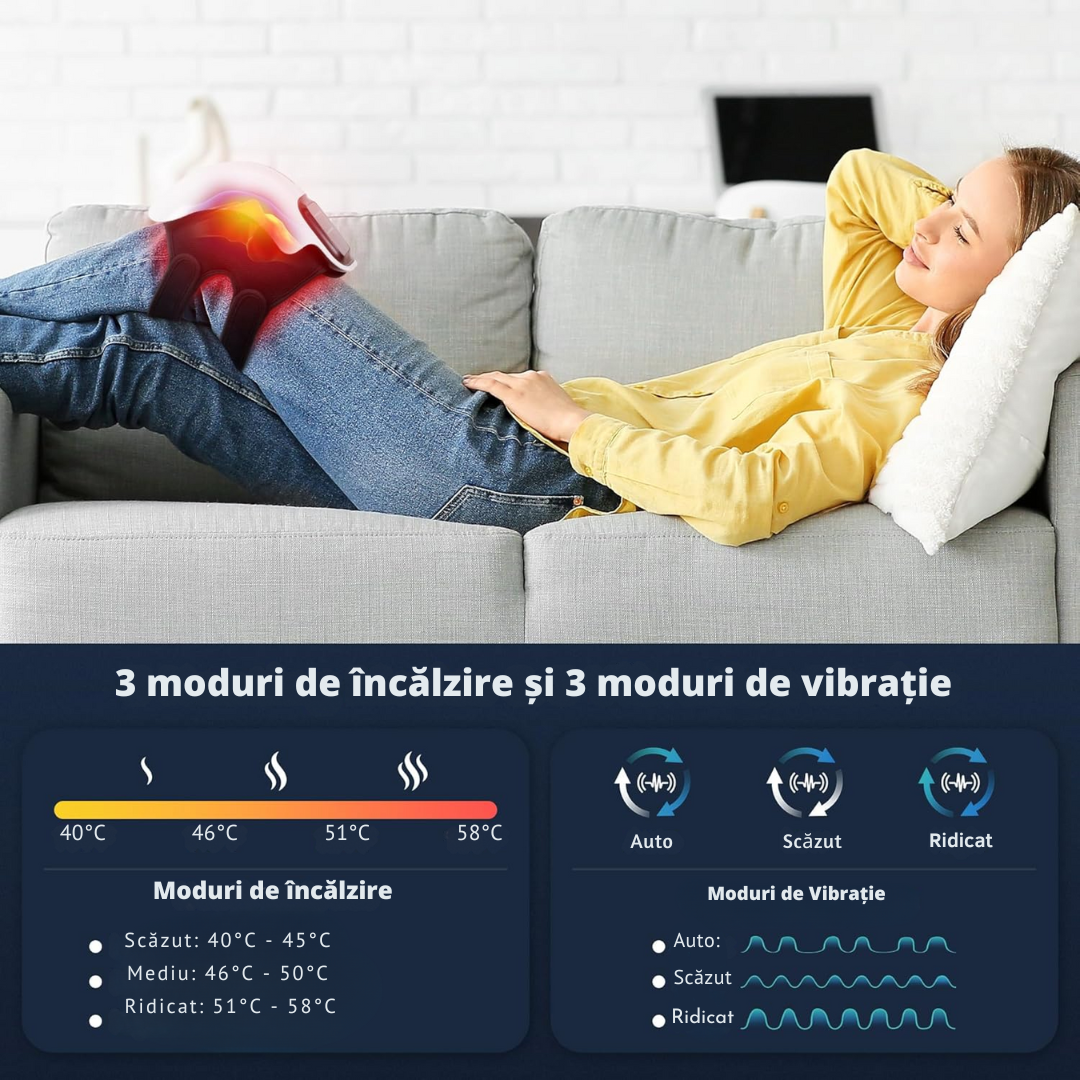 Masajator de Genunchi 3 în 1